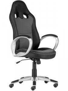 Főnöki szék Oregon fekete-szürke #1